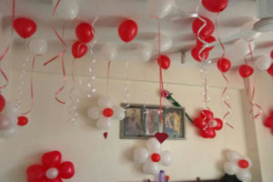 valentines romantic balloon decoration gurgaon delhi